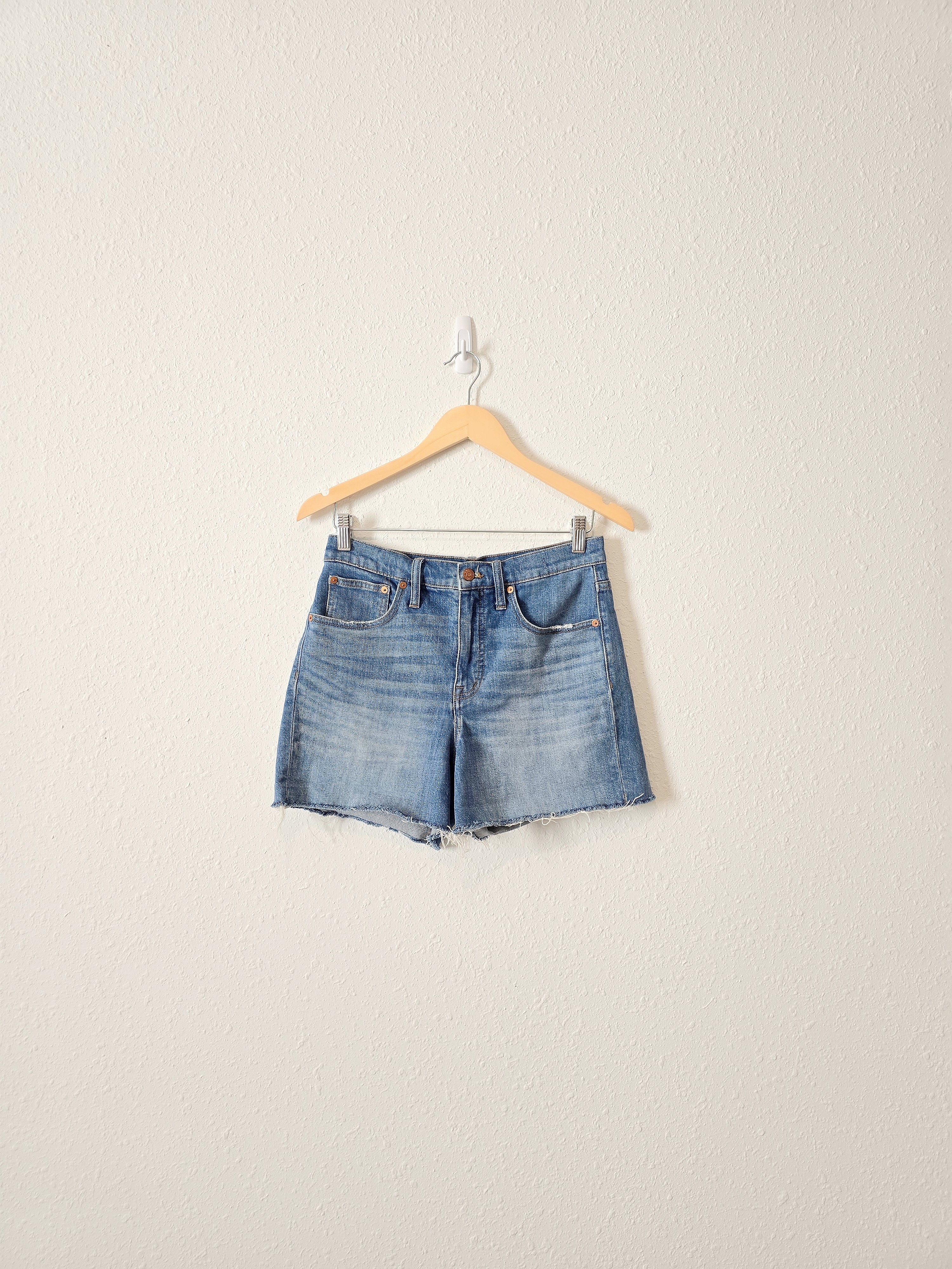 Madewell High Rise Denim Shorts (27)