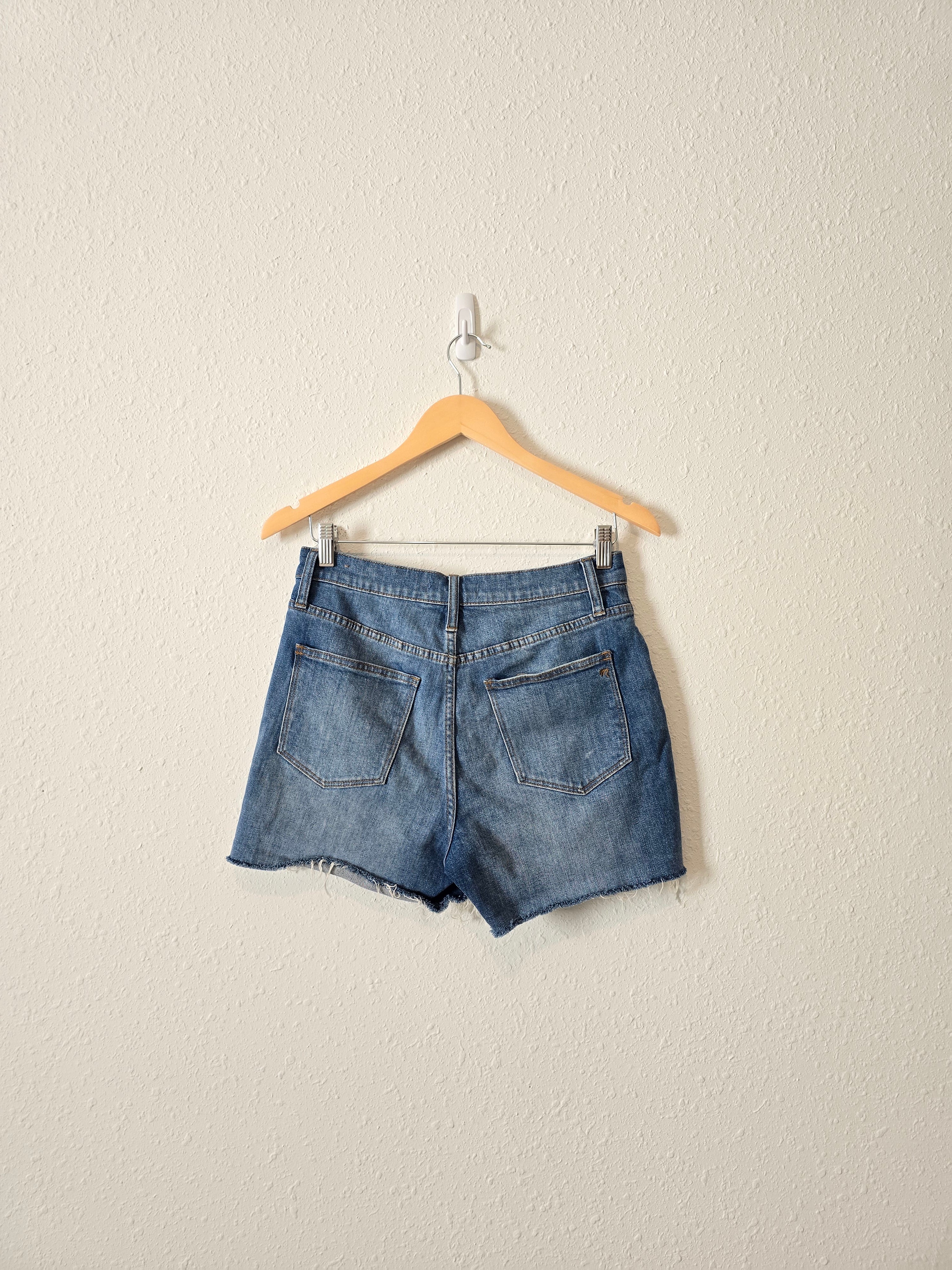 Madewell High Rise Denim Shorts (27)