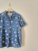 Vintage Daisy Button Up (L)