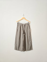 Anthropologie Linen Wide Leg Pants (L)