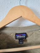 Patagonia Olive Quilted Pullover (L)