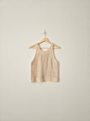 Coastal Cotton Knit Tank (S)