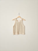 Coastal Cotton Knit Tank (S)