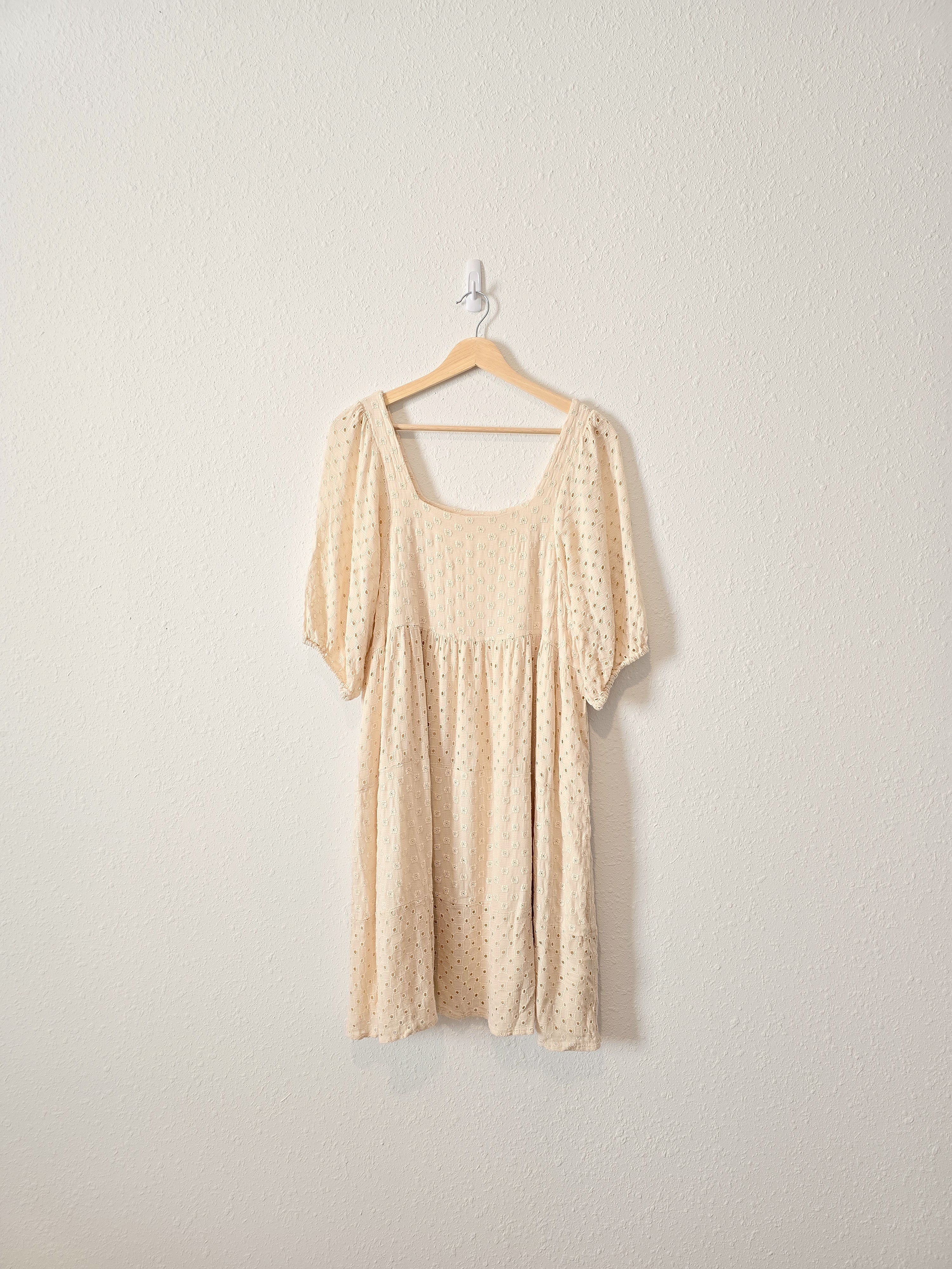 Rylee + Cru Embroidered Dress (L)