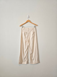 Anthropologie Linen Wide Leg Pants (0)