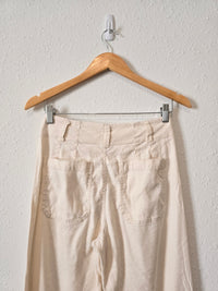 Anthropologie Linen Wide Leg Pants (0)