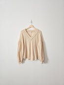 Loveriche Waffle Knit Top (M)