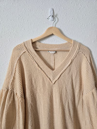 Loveriche Waffle Knit Top (M)