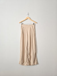 Abercrombie Wide Leg Linen Pants (S)