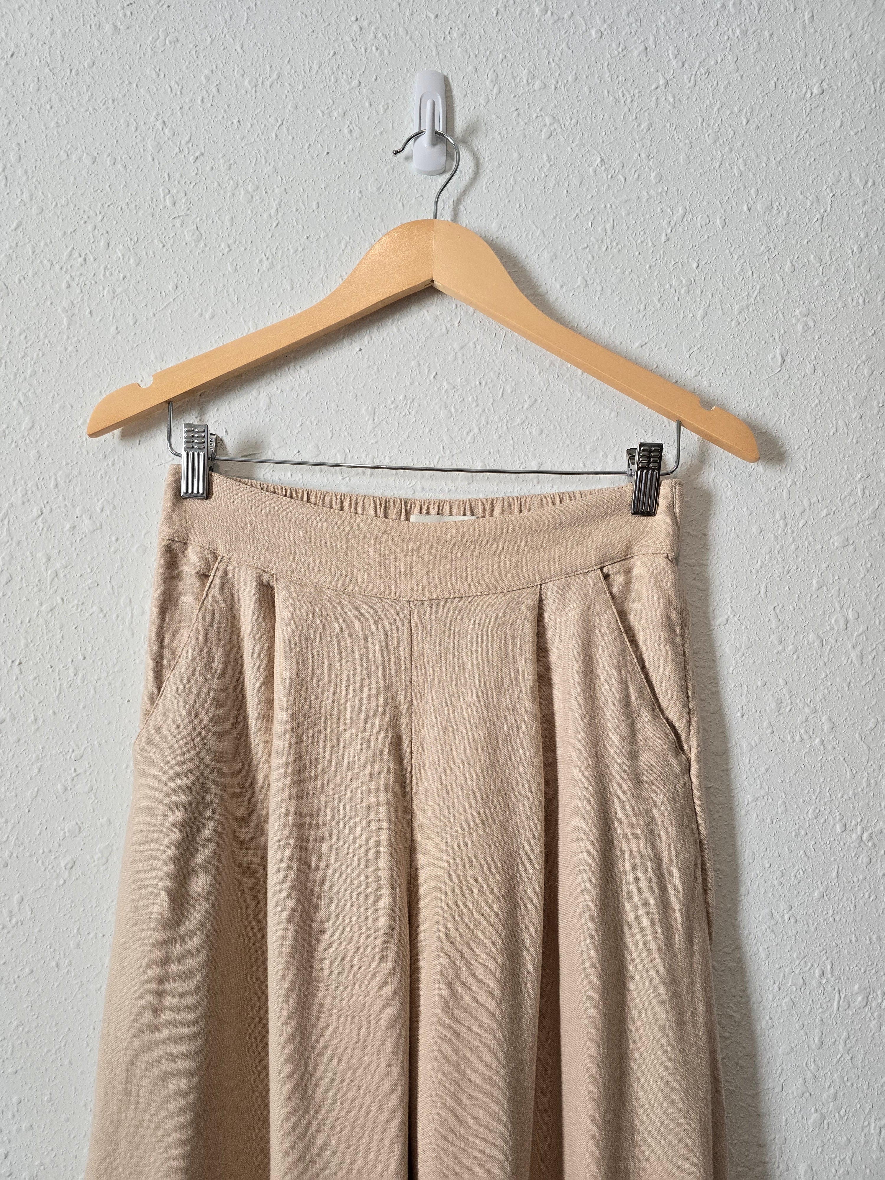 Abercrombie Wide Leg Linen Pants (S)