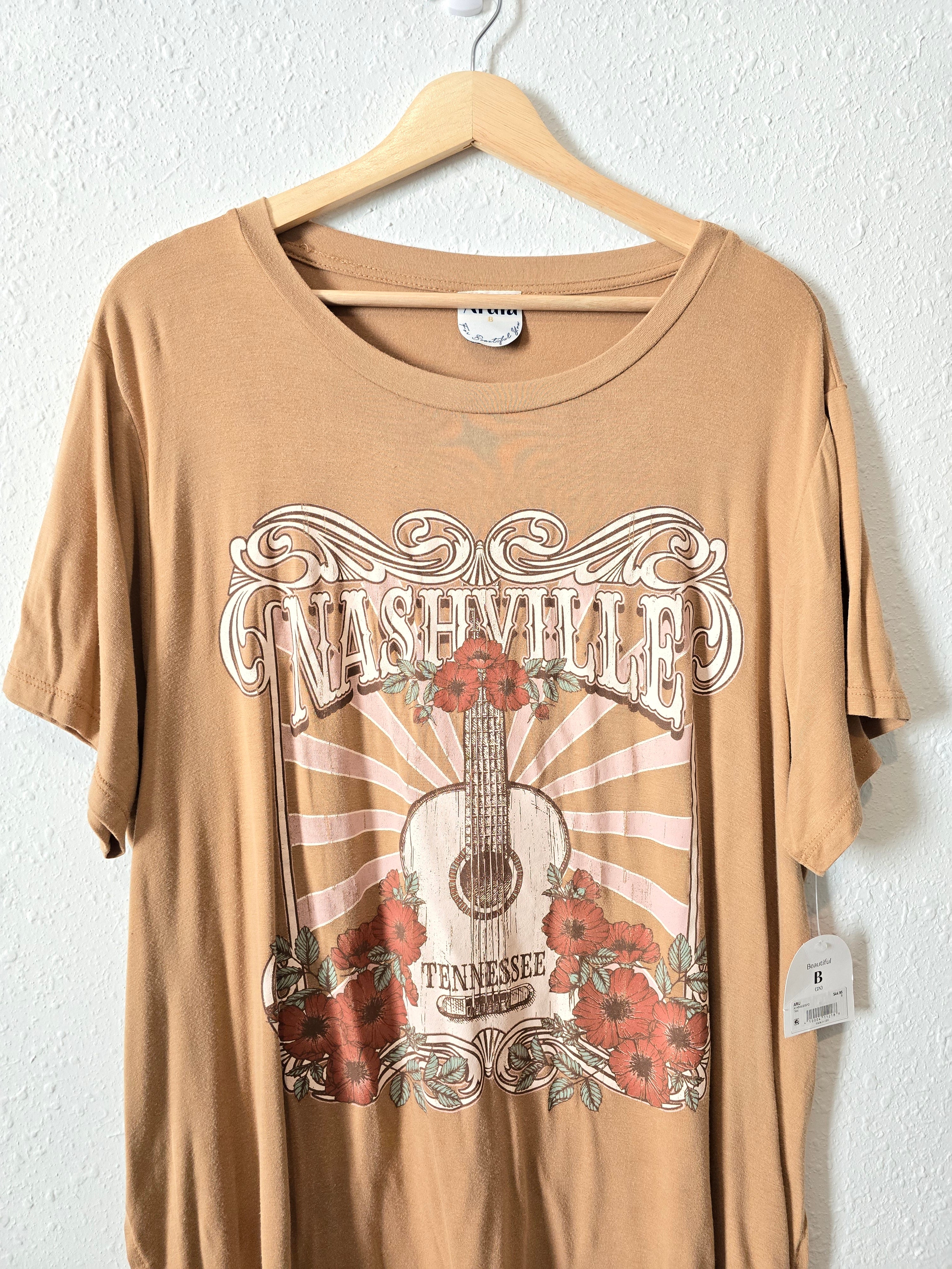 NEW Arula Nashville Graphic Tee (2X)