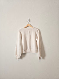 Z Supply Puff Sleeve Henley (XS)