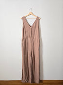 NEW Relaxed Mocha Jumpsuit (M)