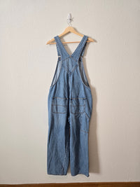 Straight Leg Denim Overalls (10)