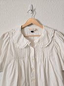 Cottagecore Collared Top (M)