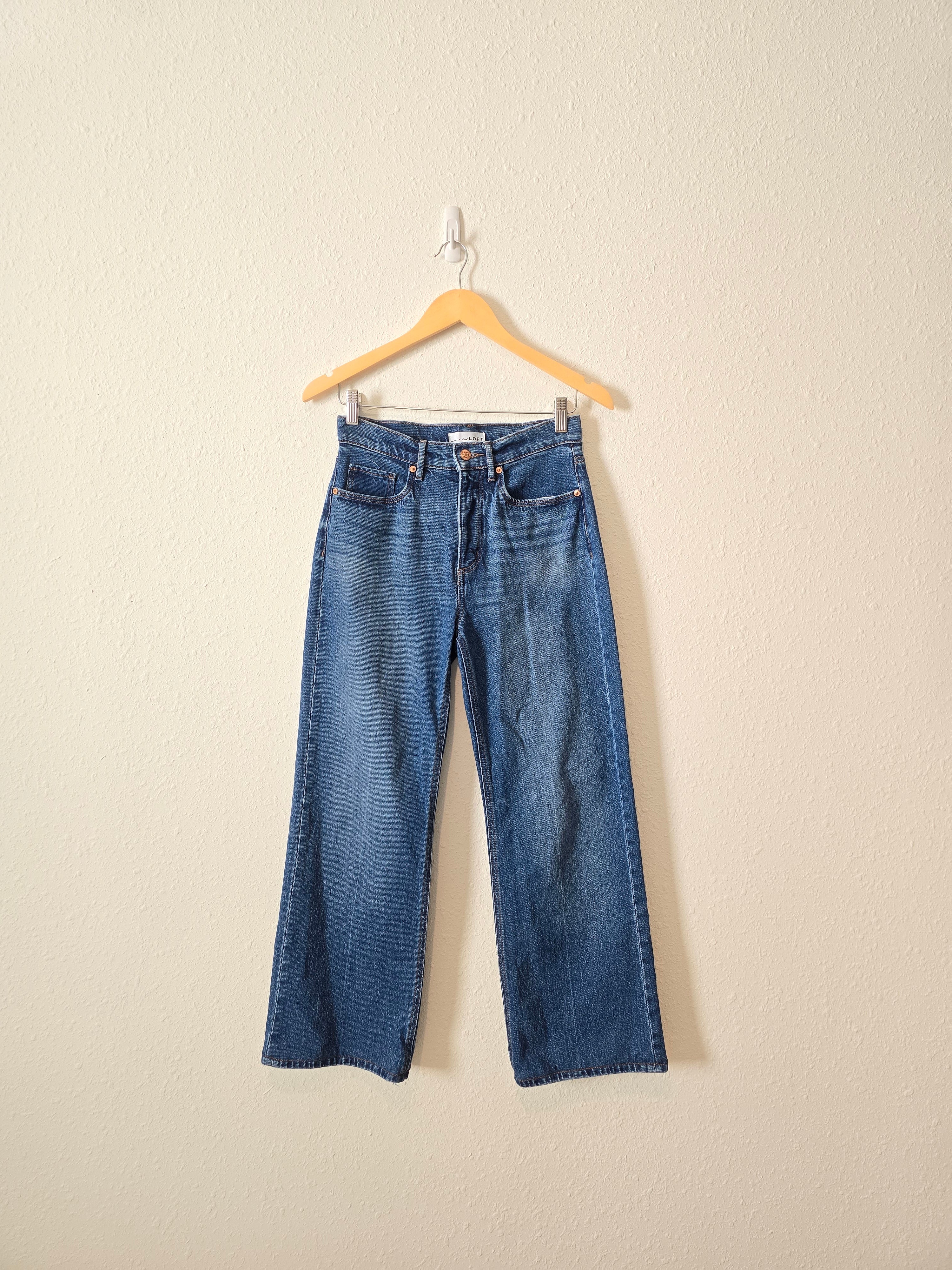 Loft Wide Leg Jeans (25/0)