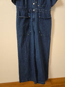 Eloquii Wide Leg Denim Coveralls (16)