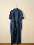 Eloquii Wide Leg Denim Coveralls (16)