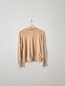 Aerie Neutral Snap Button Pullover (XXS)