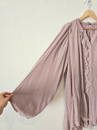 Free People Lavender Lace Tunic (S)