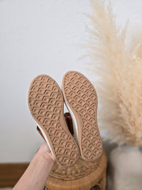 Kensie Brown Slide Sandals (7)