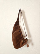 Brown Small Leather Crossbody