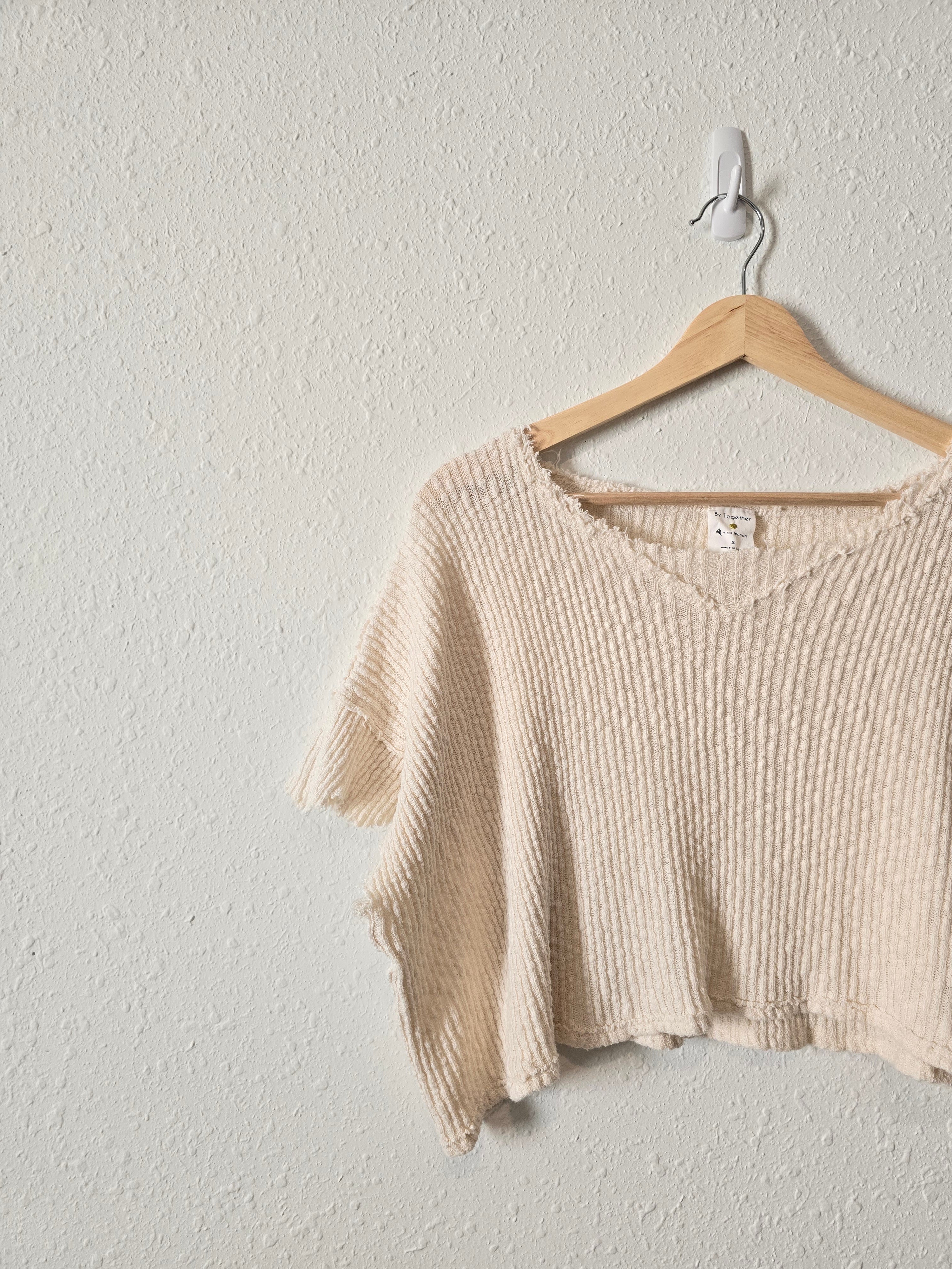 By Together Knit Crop Top (S)