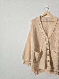 Carly Jean Puff Sleeve Cardigan (S/M)