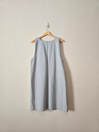 Vintage Cotton Overall Dress (M)