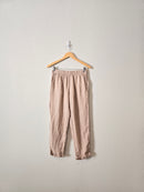 Neutral Linen Coastal Pants (S)