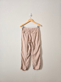 Neutral Linen Coastal Pants (S)