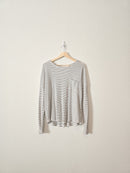 Carly Jean Striped LS Tee (M)