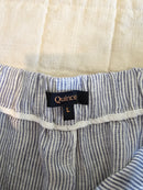 Quince Striped Linen Pants (L)