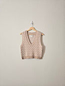 Abercrombie Neutral Knit Vest (L)