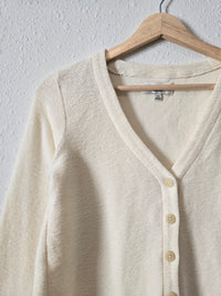 Madewell Cream Button Up Top (XS)