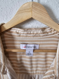 Coastal Striped Button Up (XL)