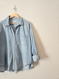 Pistola Oversized Denim Button Up (M)