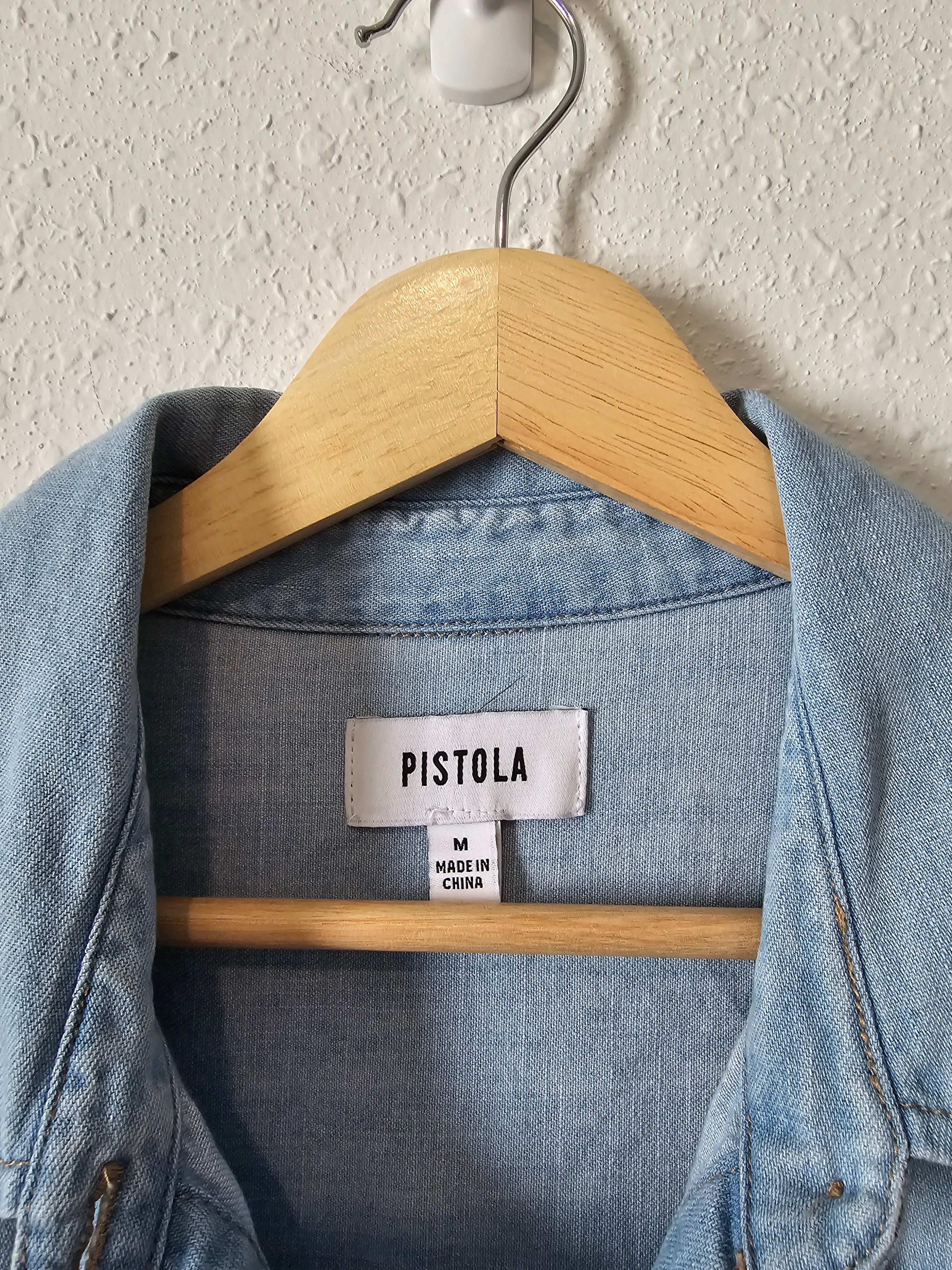 Pistola Oversized Denim Button Up (M)