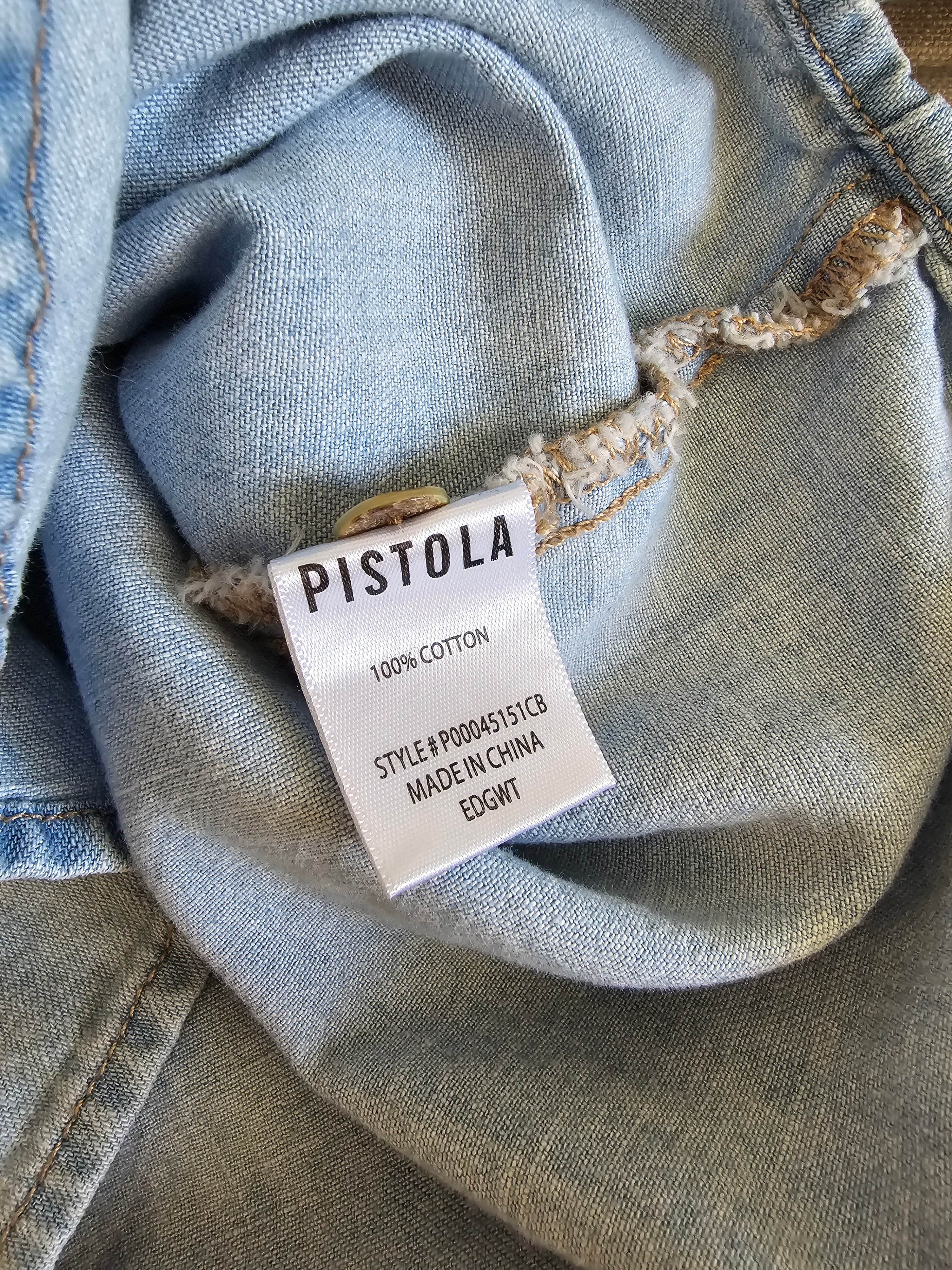 Pistola Oversized Denim Button Up (M)