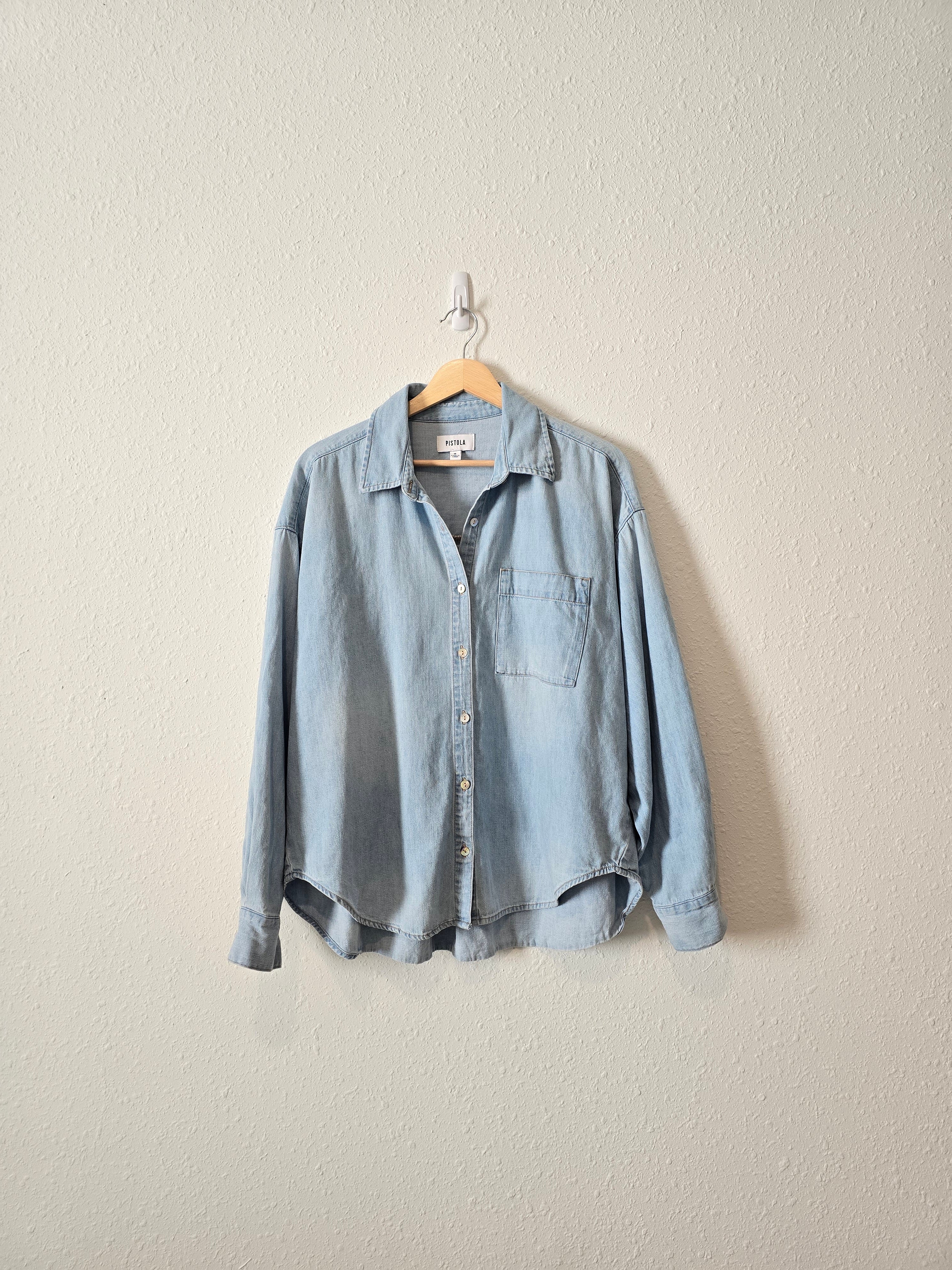 Pistola Oversized Denim Button Up (M)