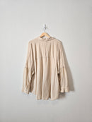 Oversized Gauze Button Up (L)