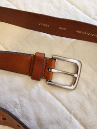 Fossil Brown Leather Belt (34)