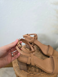 Madewell Leather Block Heel Sandals (9.5)