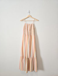 Z Supply Rainbow Striped Midi Dress (M)