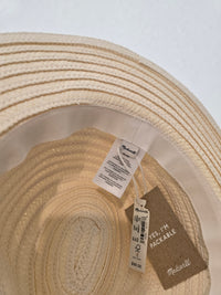 NEW Madewell Packable Straw Hat