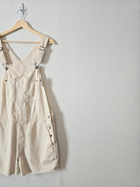 NEW Ecru Denim Shortalls (L)