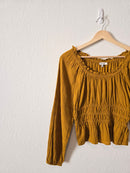 Madewell Textured Smock Top (XXS/XS)