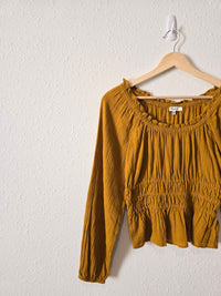 Madewell Textured Smock Top (XXS/XS)