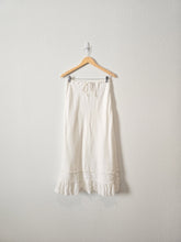 Load image into Gallery viewer, White Linen Maxi Skirt (4)
