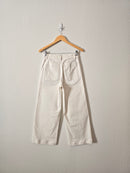 Everlane White Wide Leg Pants (6)